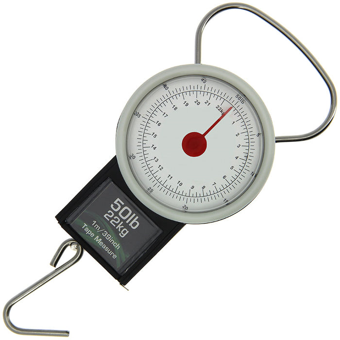 Angling Pursuits Day Scales - 22kg / 50lb with Tape Measure