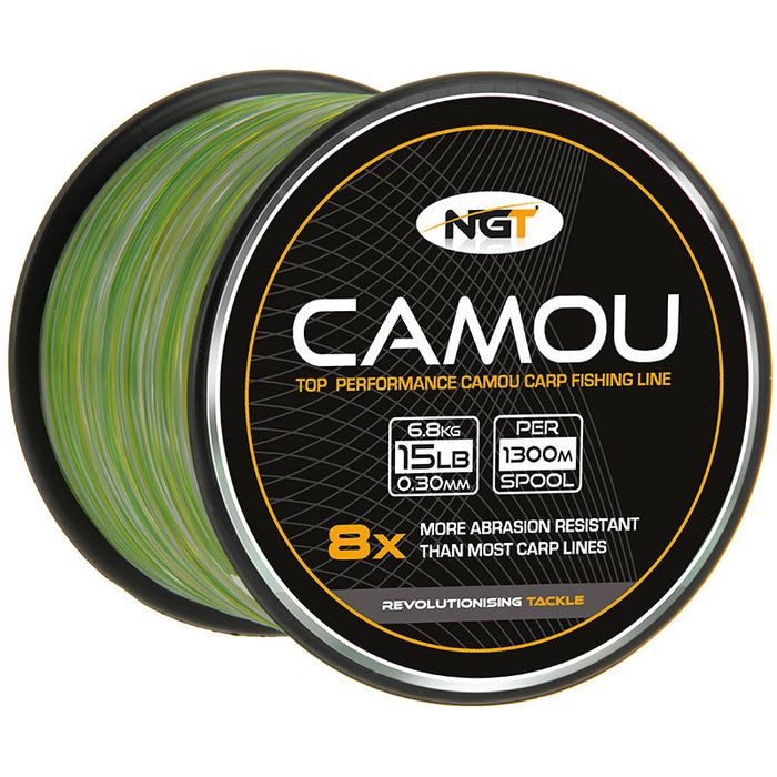 Camo Line - 15lb (1300m) Bulk Spool