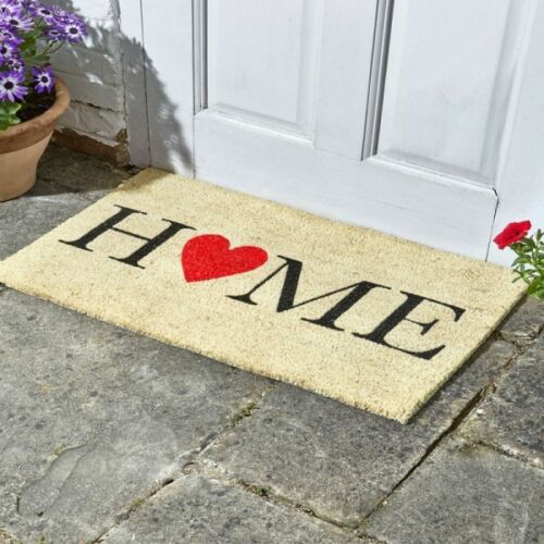 Home is Where the Heart is Doormat 75x45cm