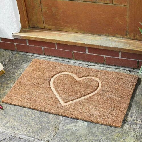 Heart-Felt! Indoor Outdoor Door Mat 75x45cm