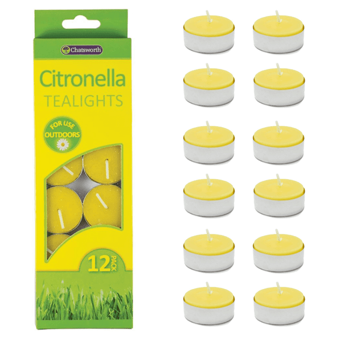 Citronella Tealights 12pk