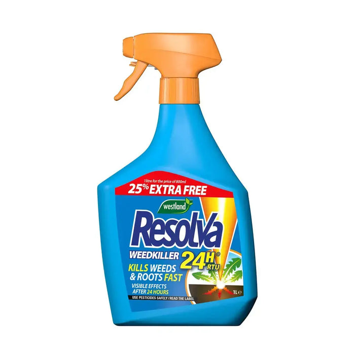 Resolva Weedkiller 24H RTU 800ml Plus 25% Extra Free