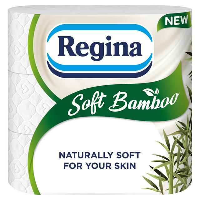 Regina Soft Bamboo Naturally Soft - 9 Rolls