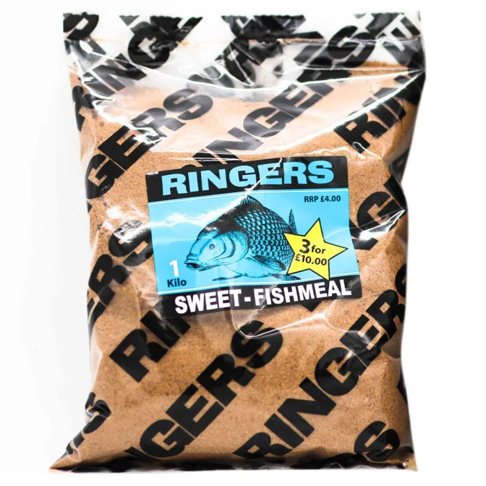 Ringers Sweet Fishmeal Groundbait 1kg