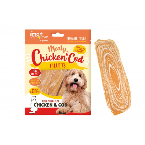 Chicken & Cod Fillet Dog Treat 7pk