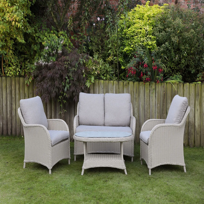 Cassano Lounge Set With 110X60cm Rectangular Coffee Table