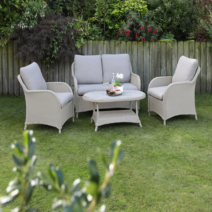 Cassano Lounge Set With 110X60cm Rectangular Coffee Table