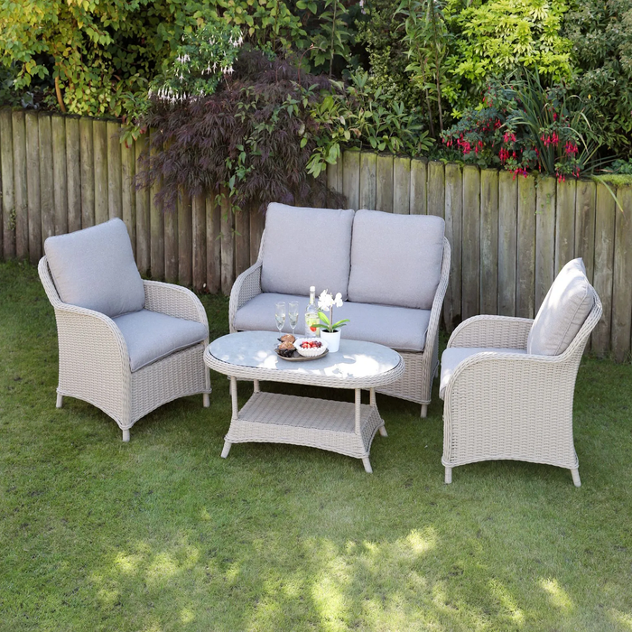 Cassano Lounge Set With 110X60cm Rectangular Coffee Table