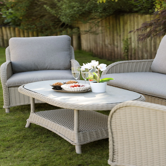 Cassano Lounge Set With 110X60cm Rectangular Coffee Table