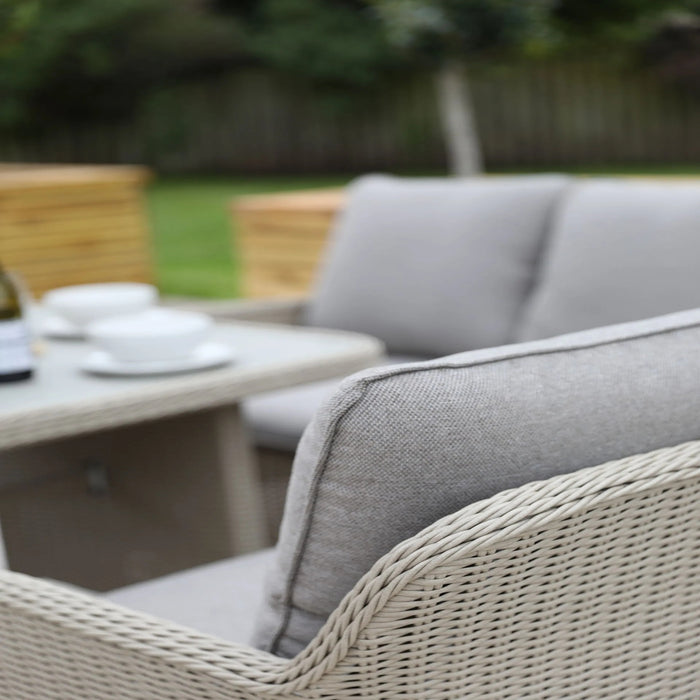 Cassano Mini Modular Set With 90cm Square Adjustable Table