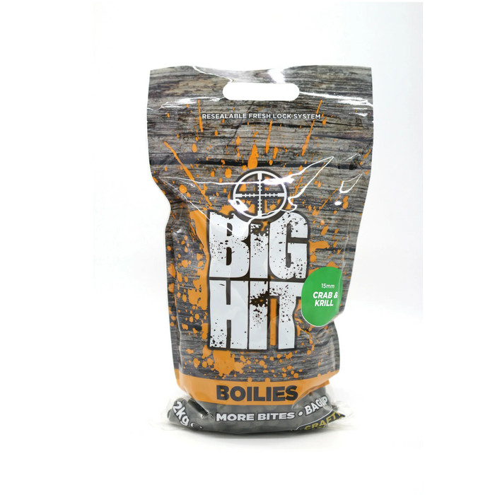 Big Hit Boilies - Crab & Krill 15mm 2kg