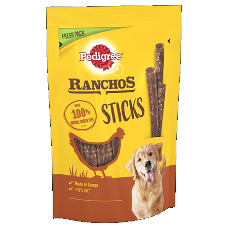 Pedigree Ranchos Sticks 60g