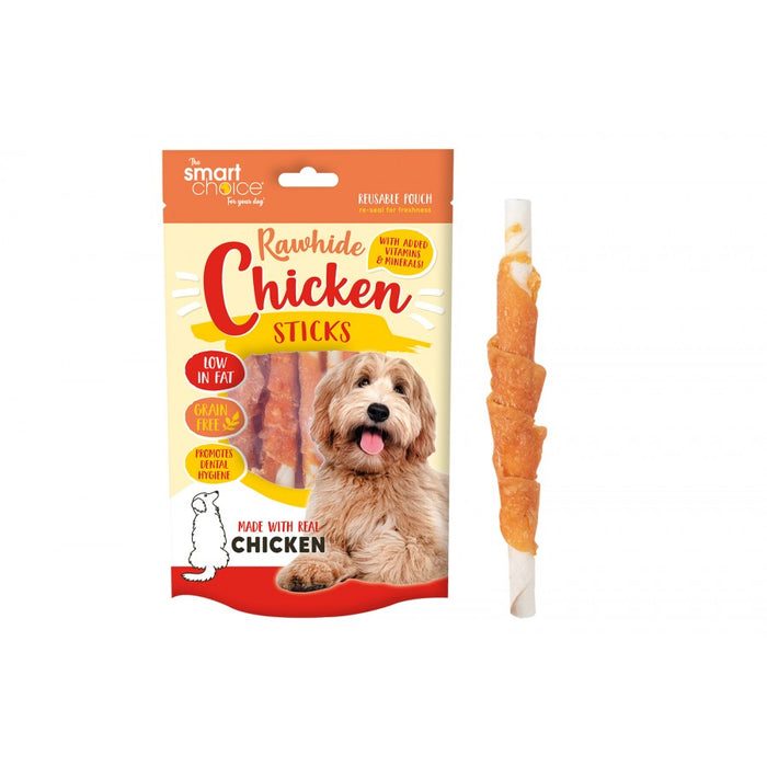 Smart Choice Rawhide/chicken Stick Treat 10 Pack 79g