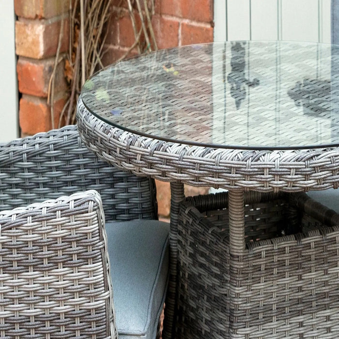 Tivoli 2 Seat Round Reclining Bistro Set