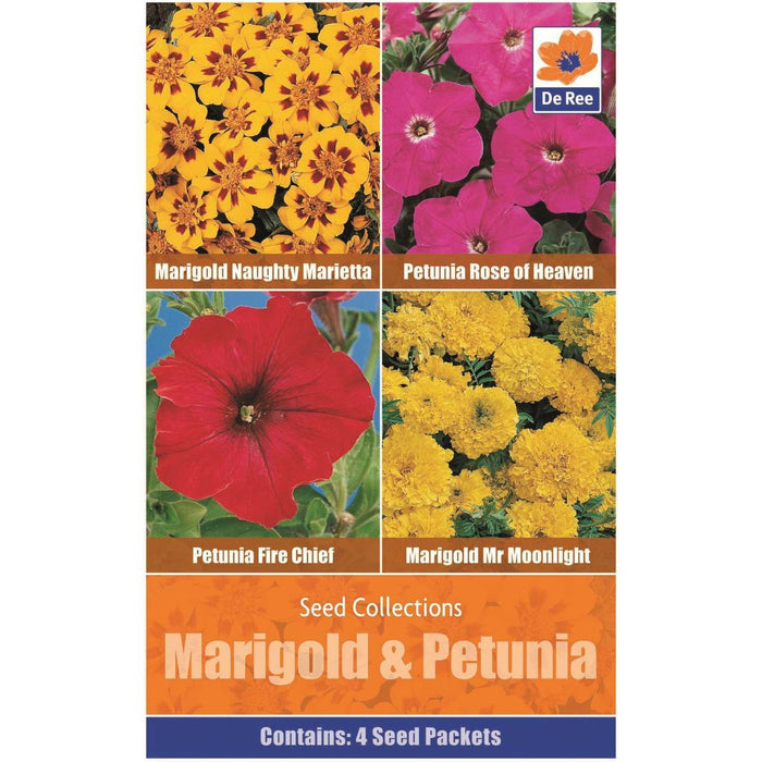 Seed Collections Marigold & Petunia