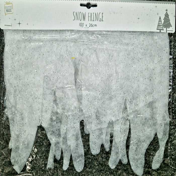 Snow Fringe 100x26cm
