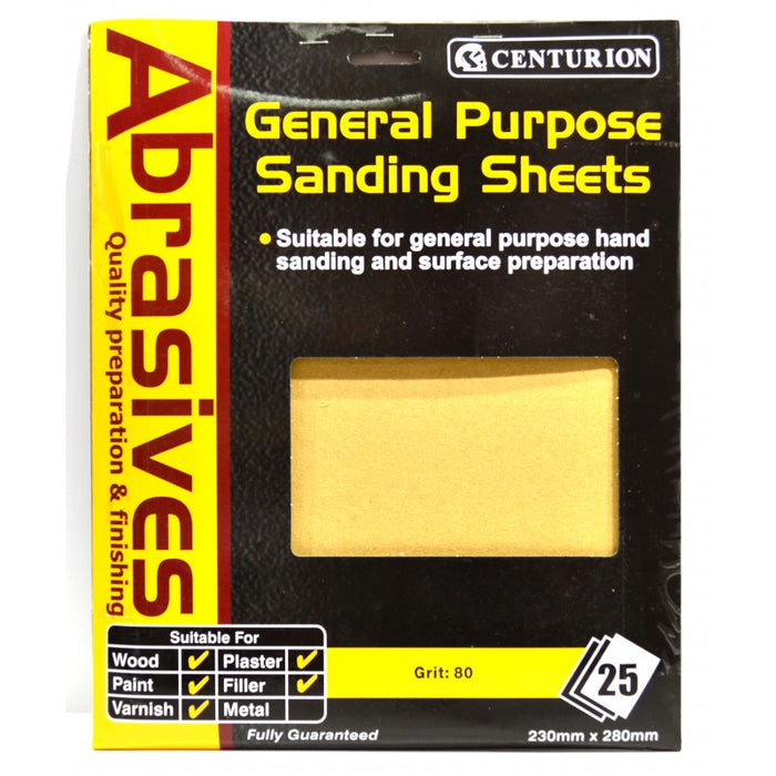 F2 Abrasive Sandpaper (pack of 25)