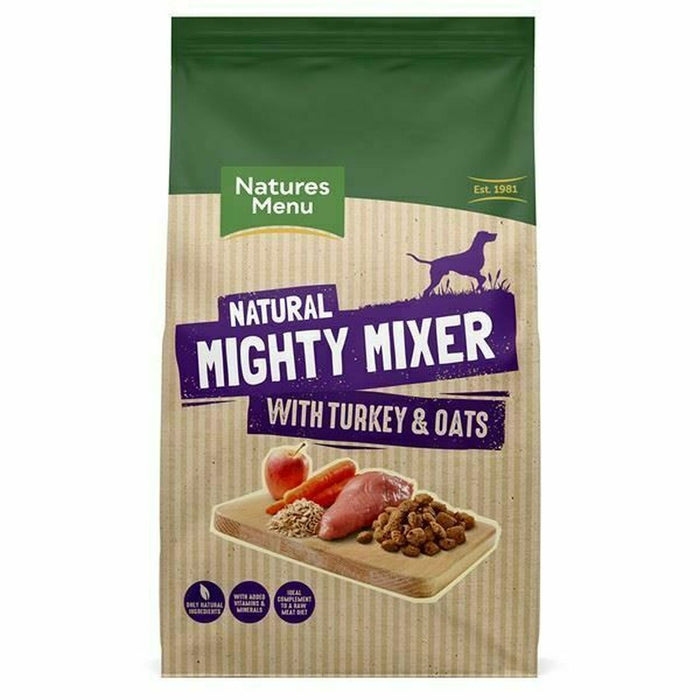 Natural Mighty Mixer With Turkey & Oats
