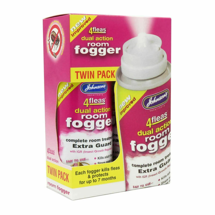 4Fleas Room Fogger Twin Pack
