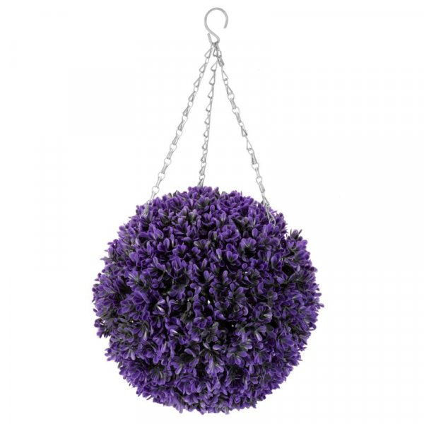 Vivid Violet Topiary Ball