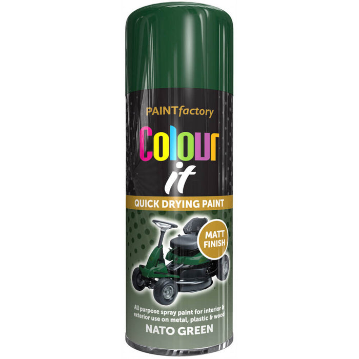 Spray Paint - 400ml Nato Green