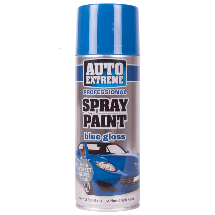 Professional Spray Paint - 400ml Blue Gloss