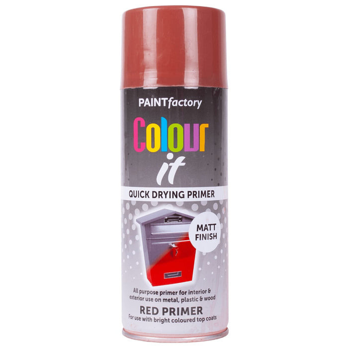 Spray Paint - 400ml Red Primer