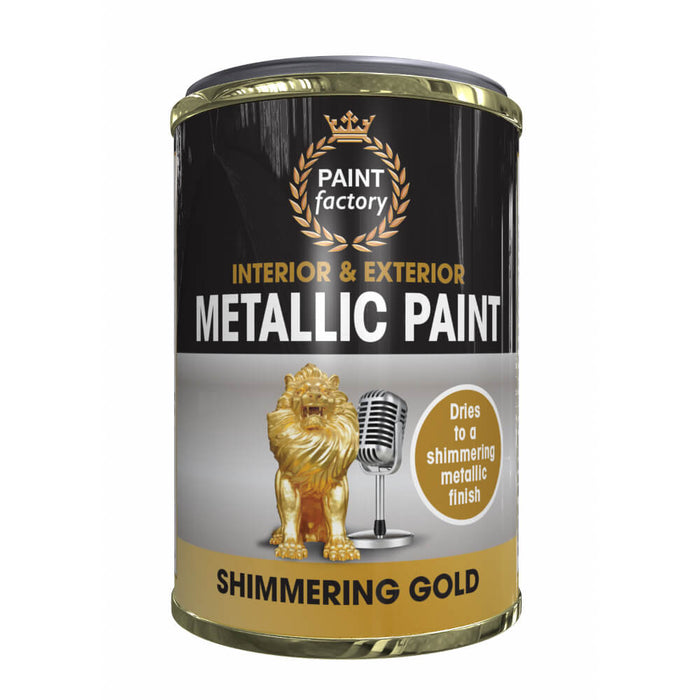 Metallic Paint - 300ml Shimmering Gold