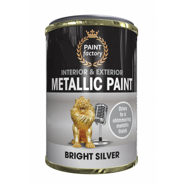 Metallic Paint - 300ml Bright Silver