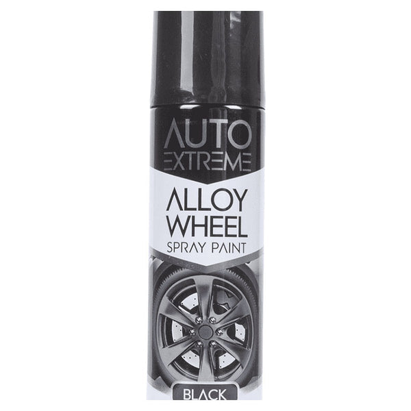 Alloy Wheel Spray Paint - 300ml Black