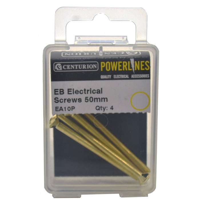M3.5 x 50mm EB Electrical Screws (Pack of 4)