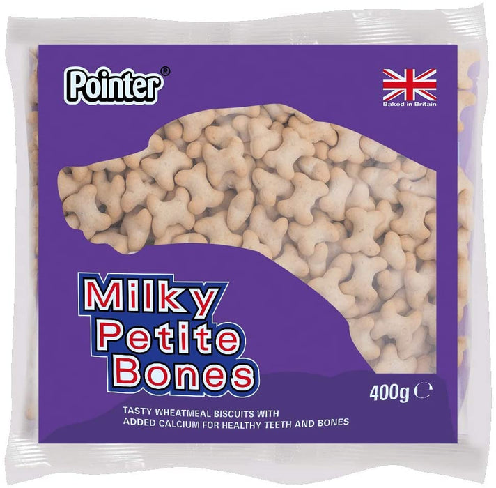 Pointer Milky Petite Bones 400g