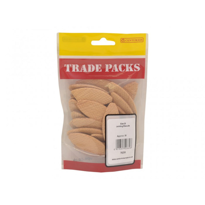 Jointing Biscuit - Wood - Size 20 (30 PK)