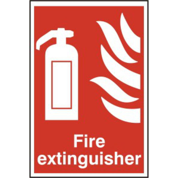 Fire extinguisher - PVC (200 x 300mm)