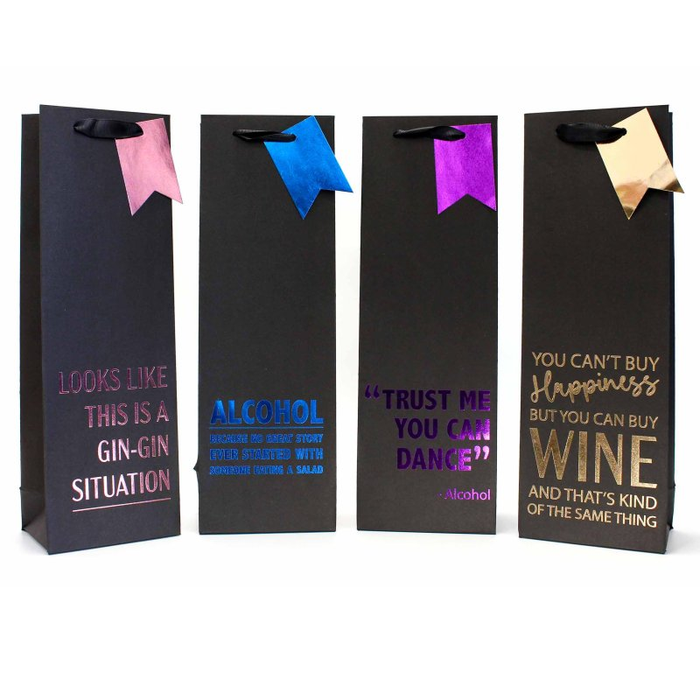 Black Bottle Bags