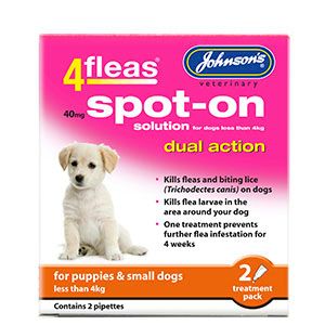 4Fleas Spot-On Dual Action Twin Pack