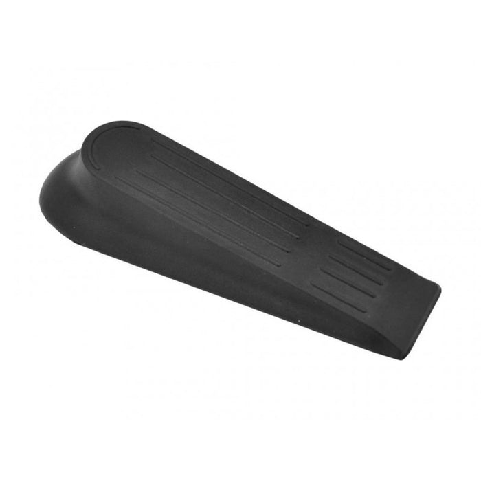120mm Black Plastic Door Wedge 2pk
