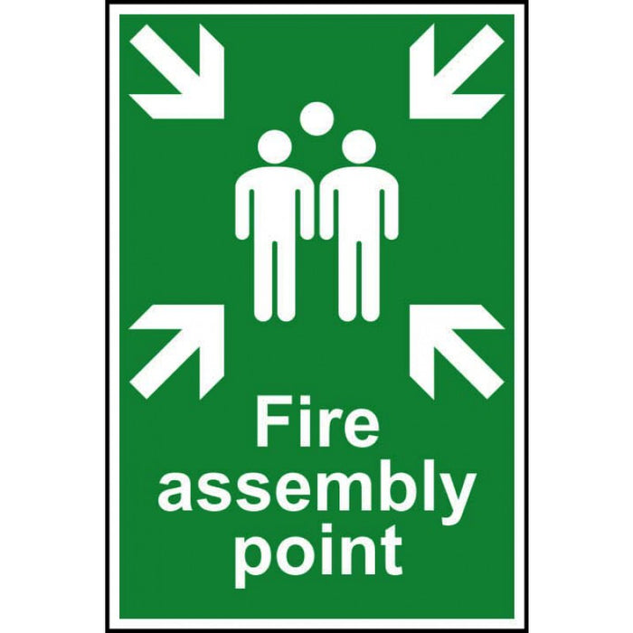 Fire assembly point - PVC (200 x 300mm)