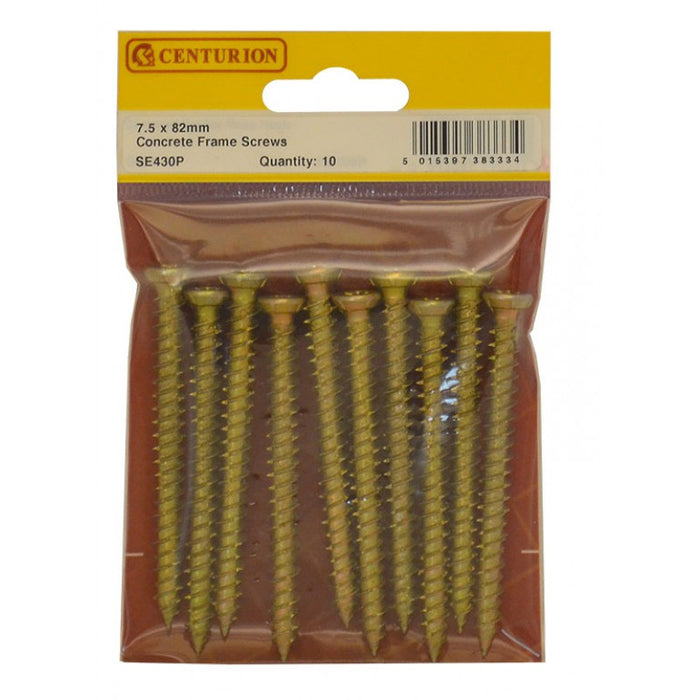 7.5 x 82mm Concrete Frame Screws