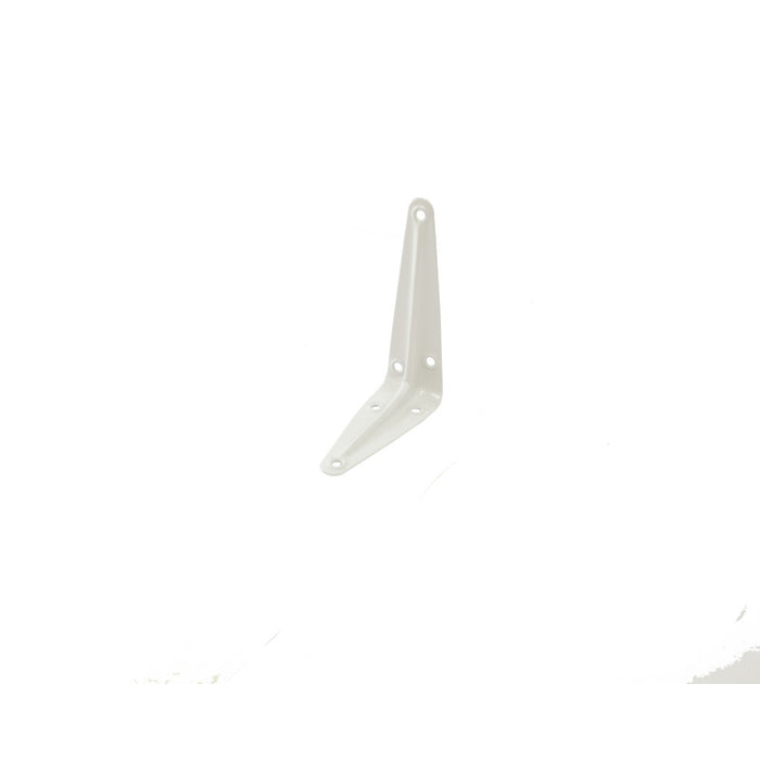 100 x 75mm (4"x3") White London Type Shelf Bracket