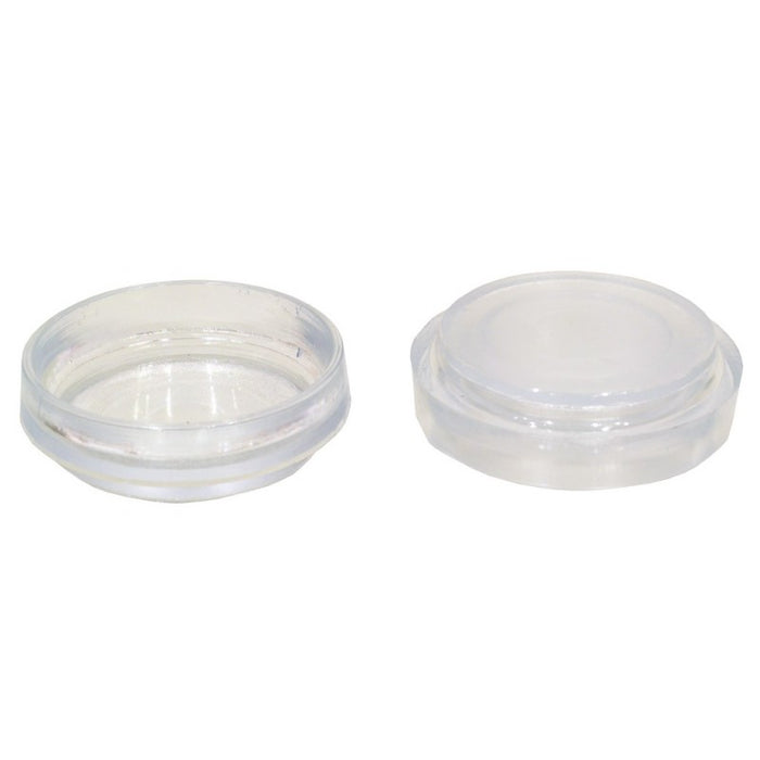 Clear Large Castor Cups
