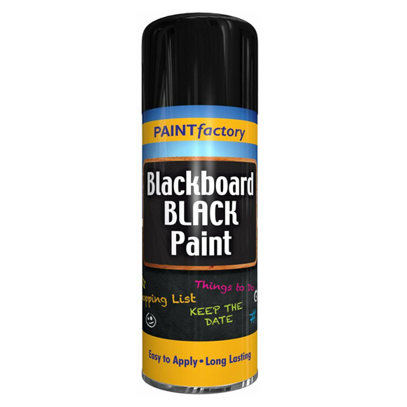Blackboard Spray Paint - 400ml Black