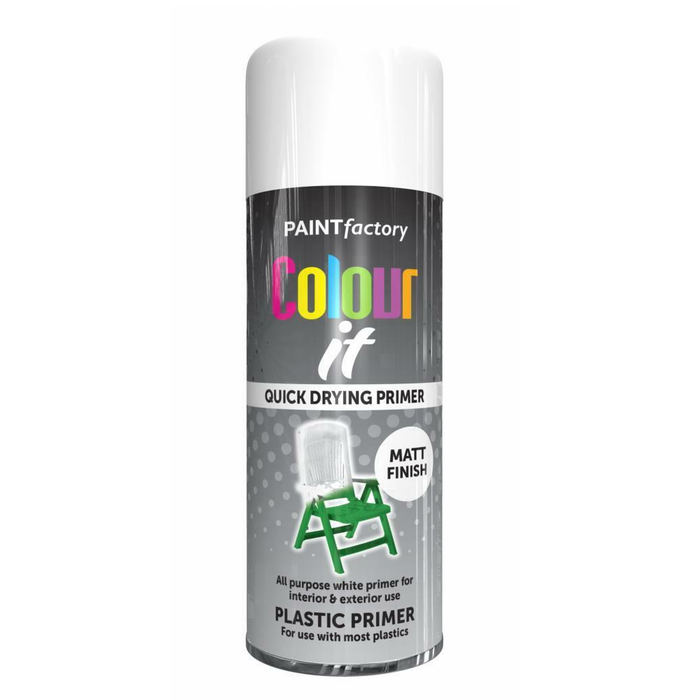 Spray Paint - 400ml Plastic Primer