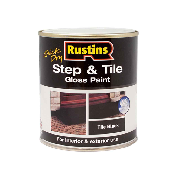 Step & Tile Gloss Paint - 250ml Black