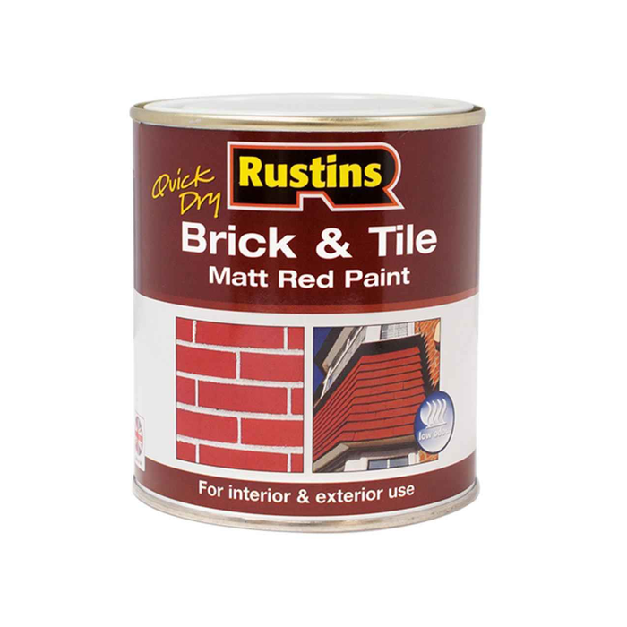 Brick & Tile Paint - 250ml Red