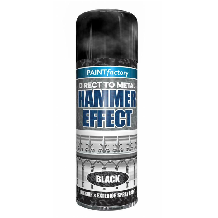 Metal Spray Paint - 400ml Black