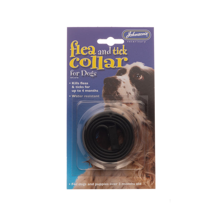 Flea and tick collar for dogs