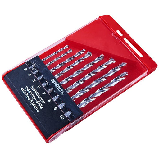 8pc Masonry Drill Bit Set