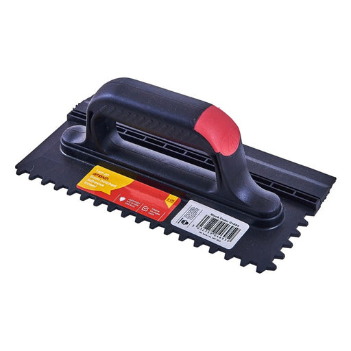 6mm Notched Adhesive Trowel With Squeegee Blade