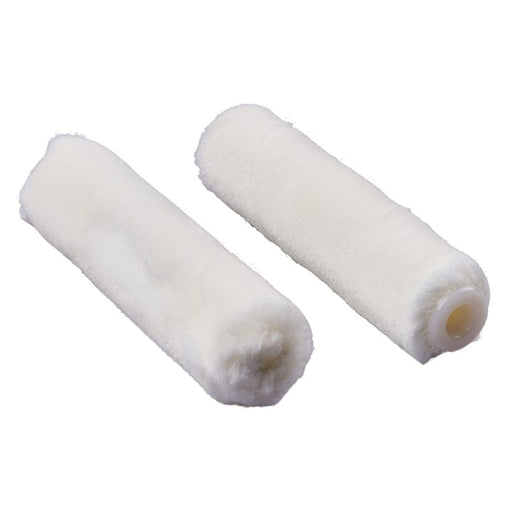 2pc 4" Extra Short Pile (4mm) Roller Sleeve - Mohair